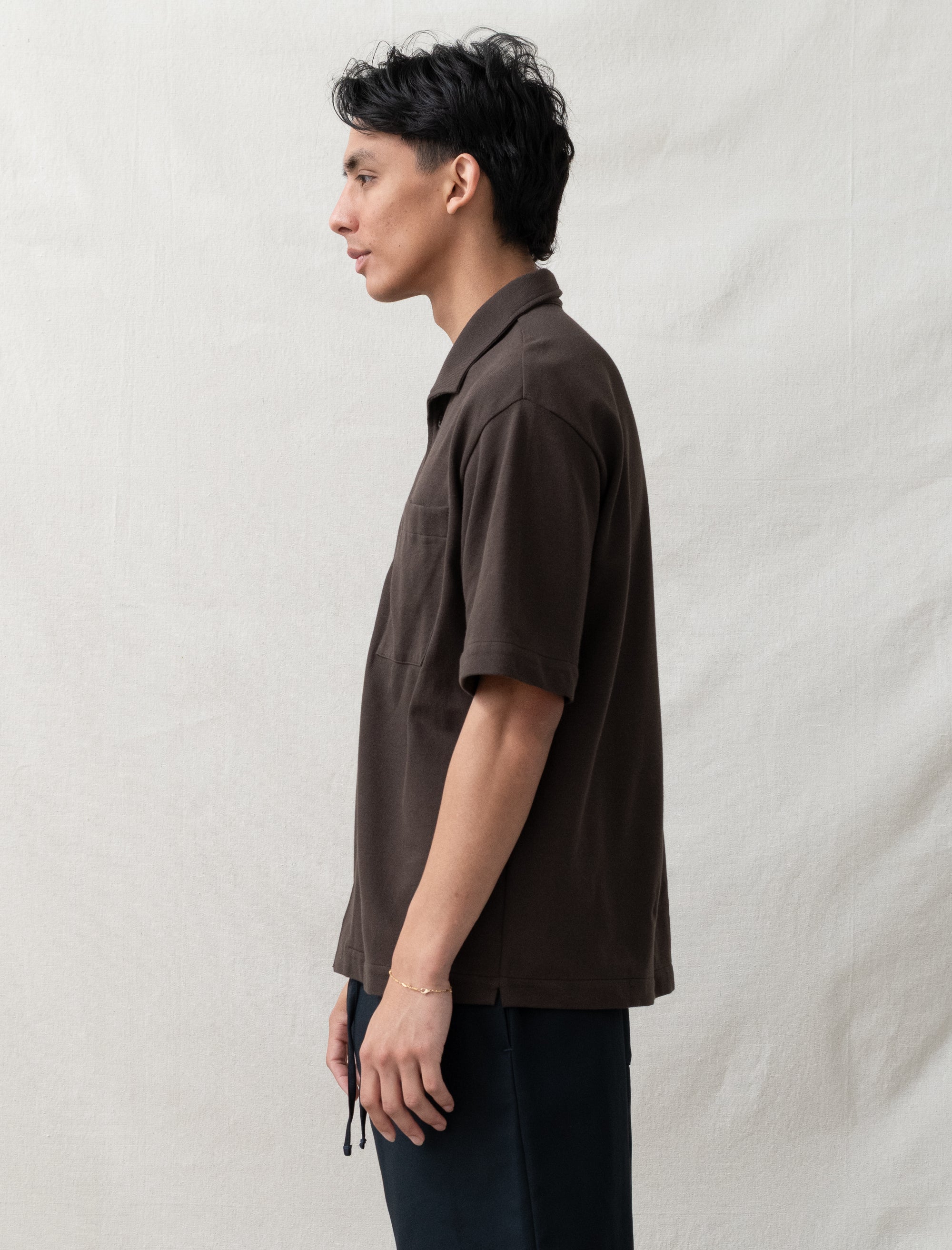 Coral Shirt Rachel Mesh (Brown) - Image 4