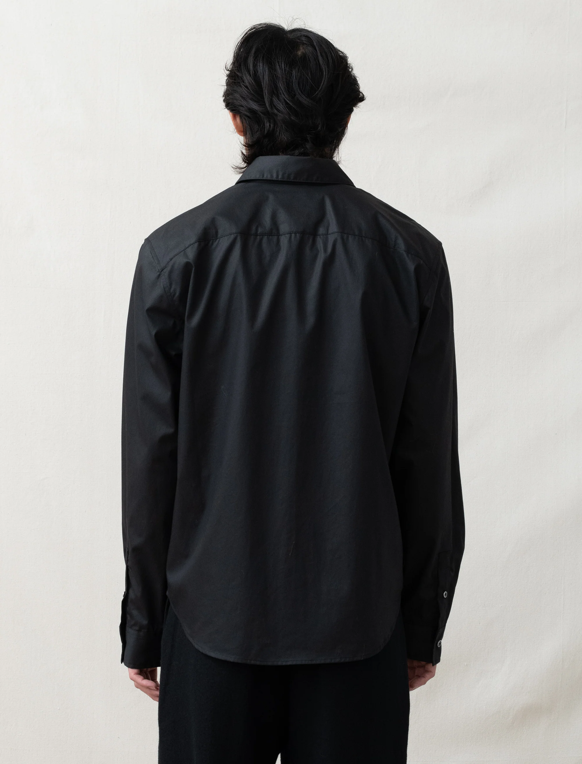 Everyday Shirt (Black Twill) - Image 4