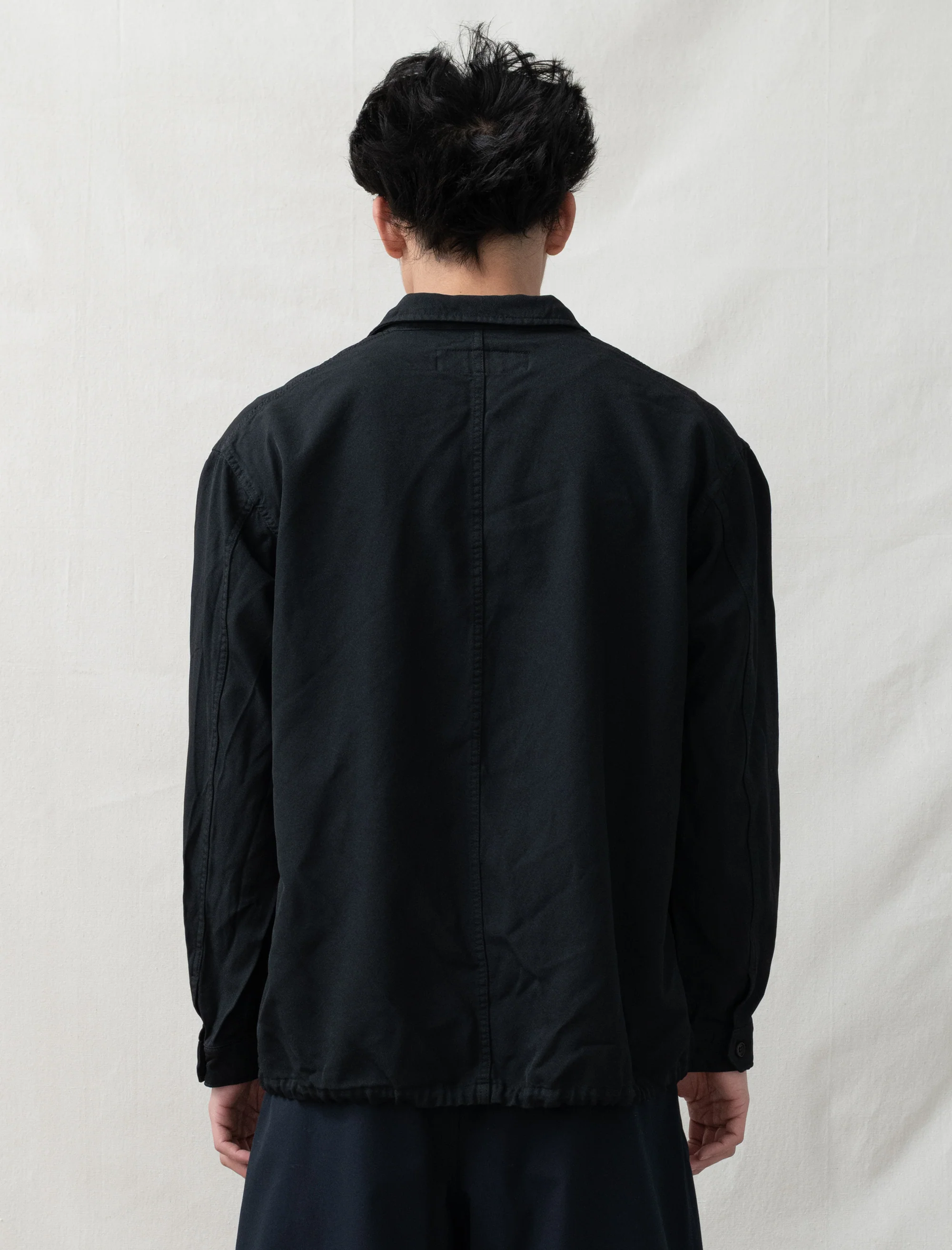 Men's Garment Dyed Blazer (Black) - Image 4