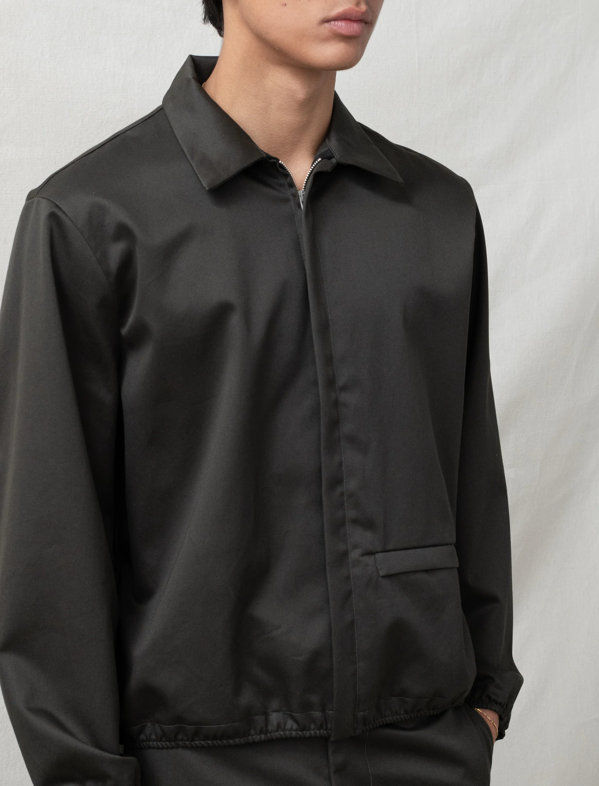 Point Jacket (Black Olive) - Image 5