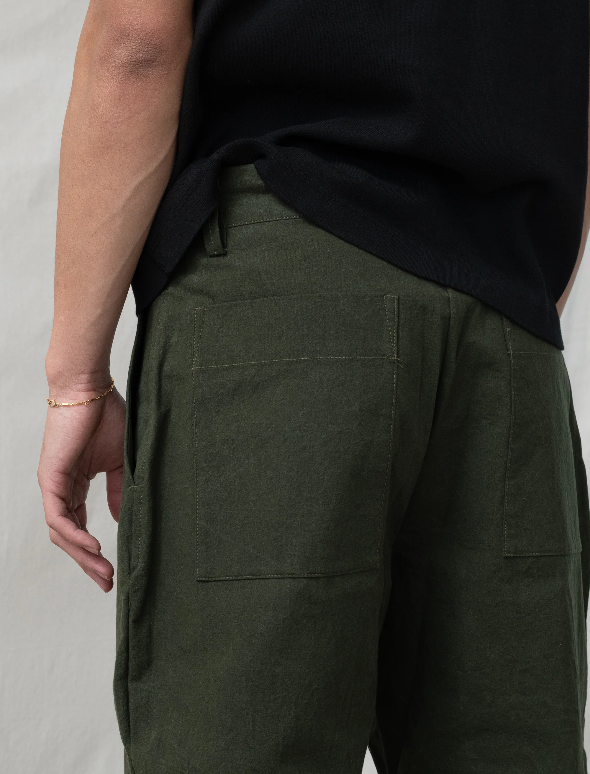 R20P4 Wide Pants (Woodland Wax) - Image 5