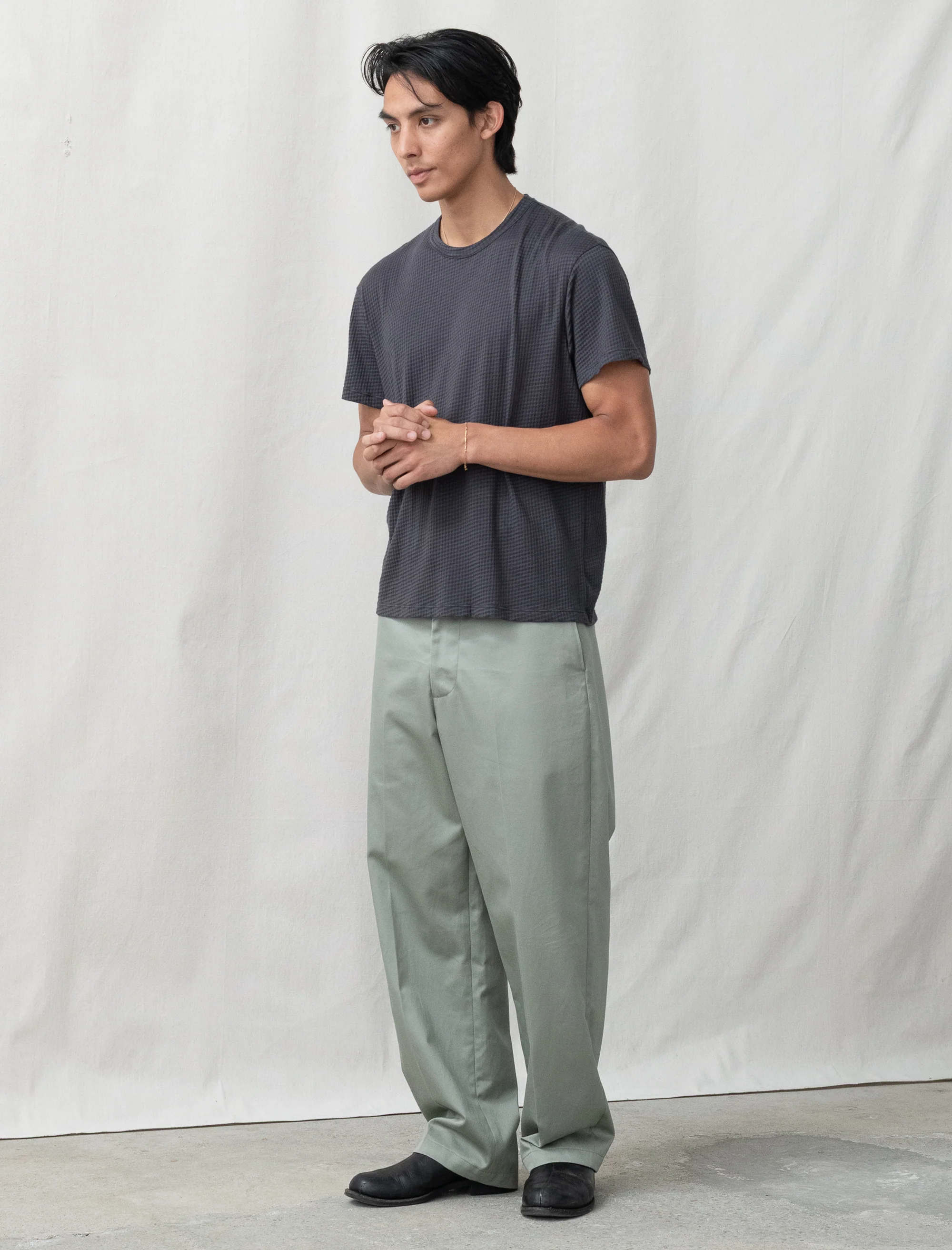 Twill Trouser (Sage)