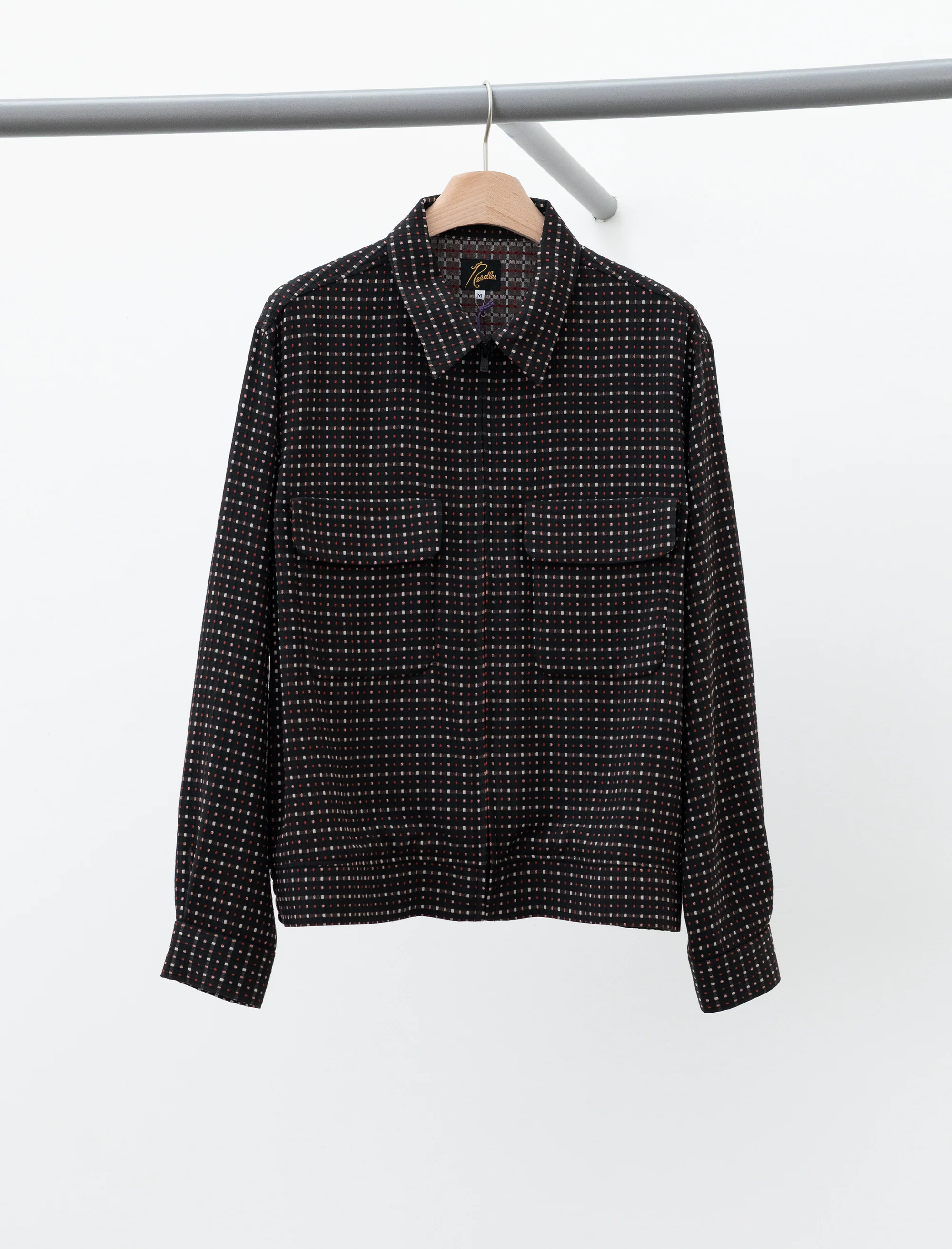 Sports Jacket Dobby Square (Black)