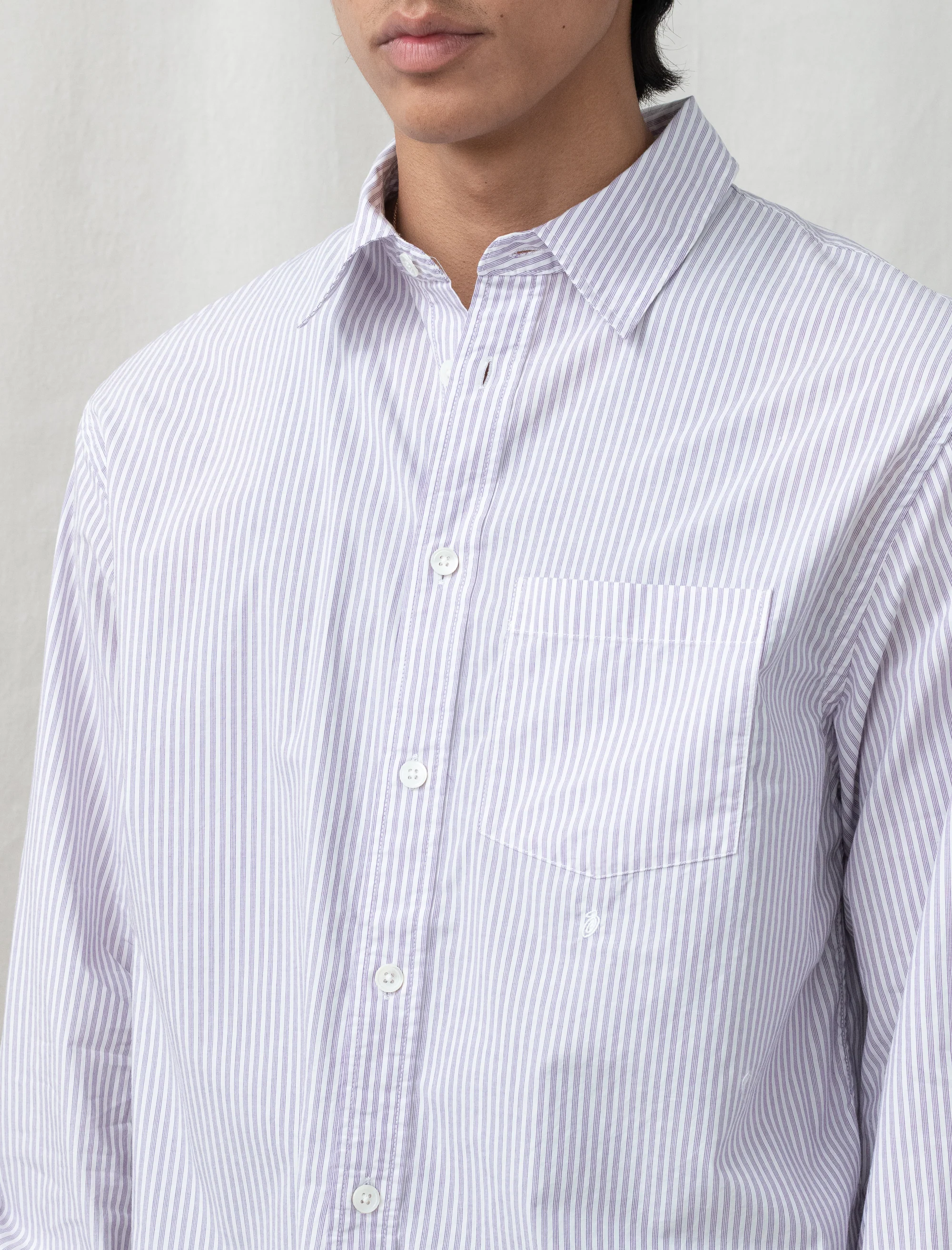 Standard Shirt (Purple Stripe) - Image 2