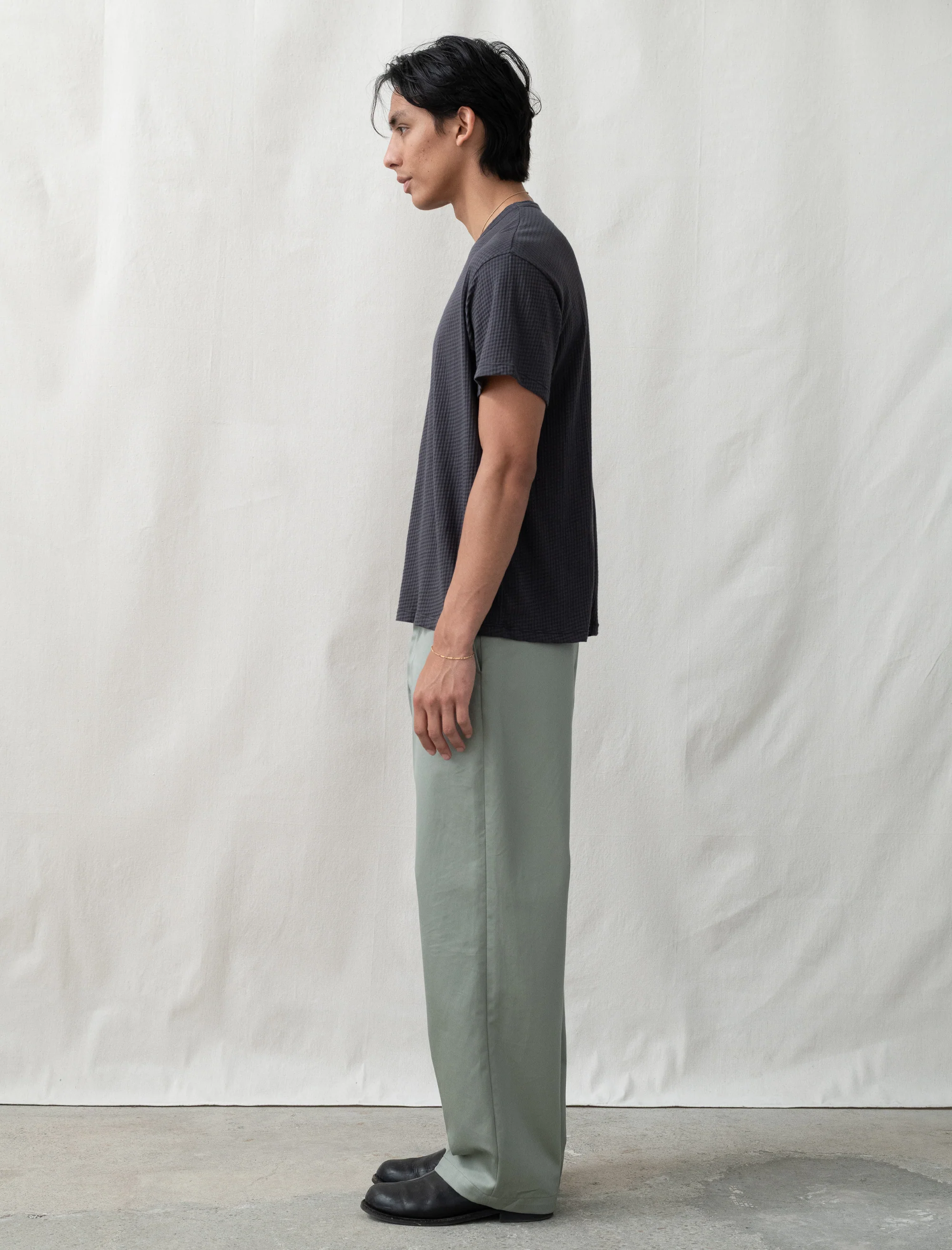 Twill Trouser (Sage) - Image 4