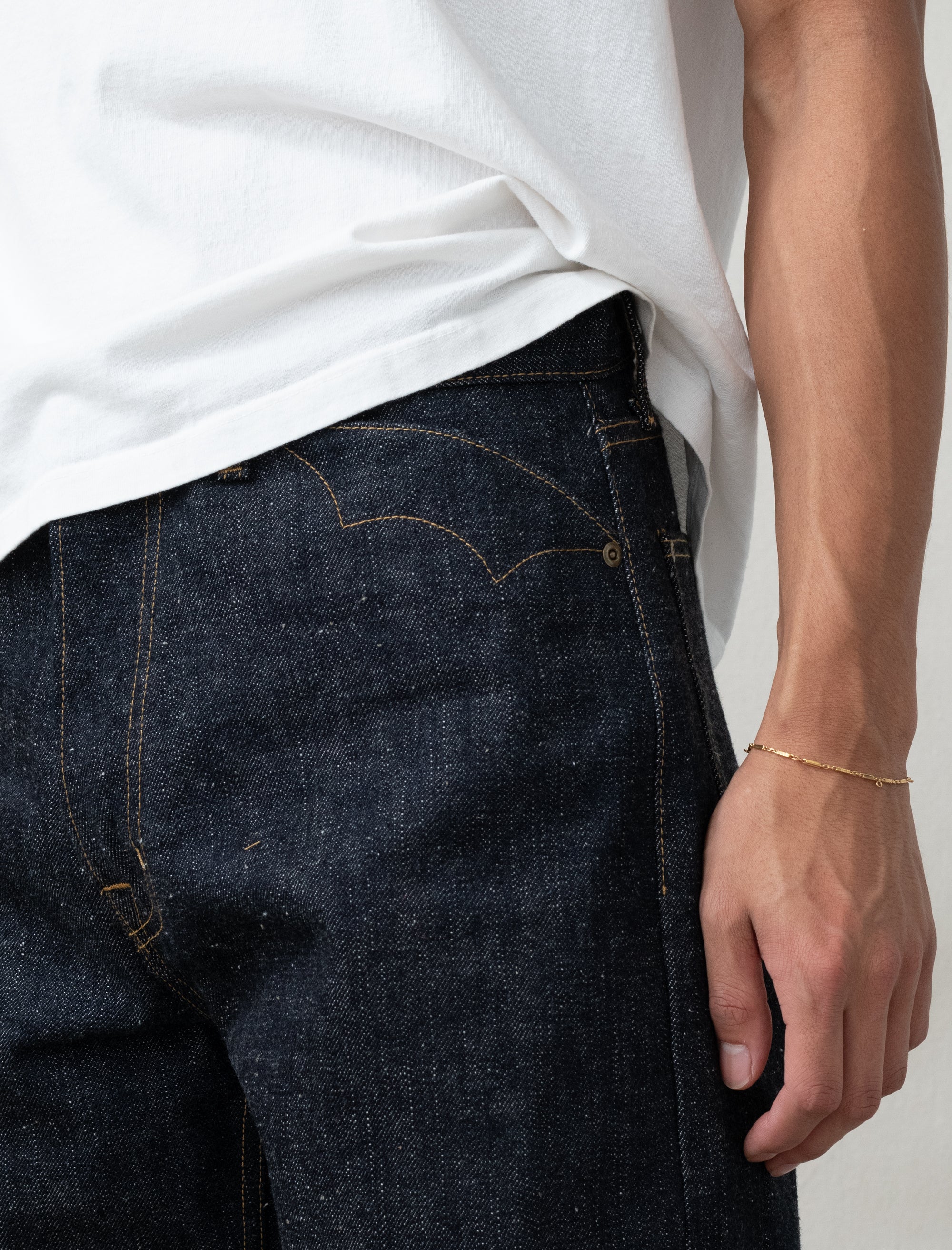 Type 00 Selvedge Denim 15.5oz (Indigo) - Image 5
